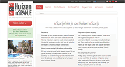 Desktop Screenshot of huizeninspanje.nl